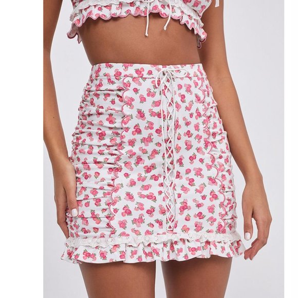 FOR LOVE & LEMONS BABY BLOOM SKIRT SZ XXS - Picture 1 of 5